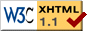 Geprüftes XHTML 1.1!